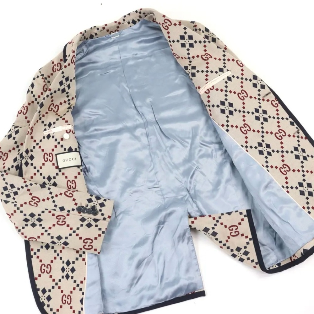 Gucci Monogram Blazer - image 4